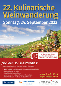22. Kulinarische Weinwanderung in Oberkirch