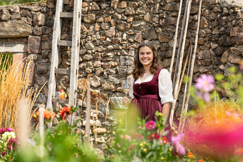 Weinprinzessin Teresa I. // Foto: Kristian Streich Weinprinzessin Teresa I. // Foto: Kristian Streich